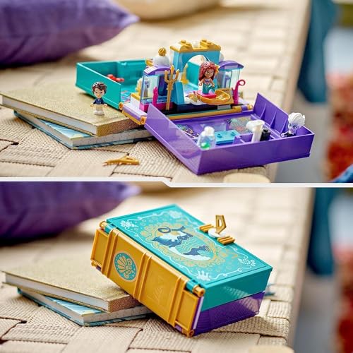 LEGO DISNEY PRINCESS THE LITTLE MERMAID KIT DE CONSTRUCCIÓN DE LIBRO DE CUENTOS CON PRINCESAS DISNEY REGALO PARA NIÑOS - 6