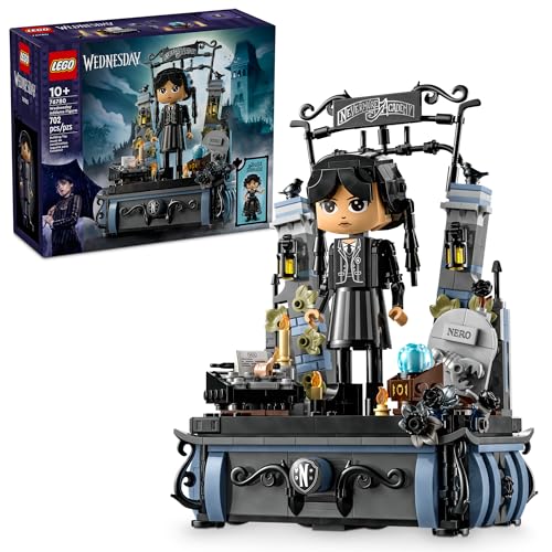 LEGO FIGURA WEDNESDAY ADDAMS JUGUETE DE CONSTRUCCIÓN PARA NIÑOS NIÑAS Y NIÑOS A PARTIR DE 10 AÑOS MUÑECA COLECCIONABLE - 1
