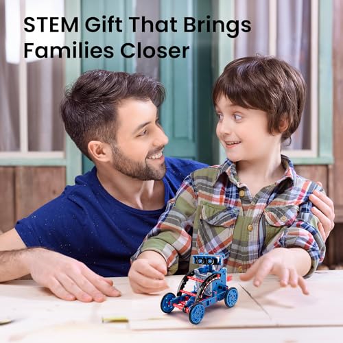 SILLBIRD KIT DE CONSTRUCCIÓN DE ROBOT SOLAR REGALO STEM PARA NIÑOS DE 8 A 12 AÑOS 12 EN 1 JUGUETES ROBÓTICOS EDUCATIVOS - 2