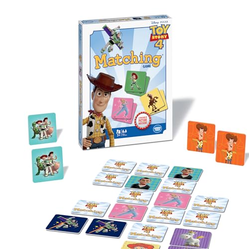 WONDER FORGE TOY STORY 4 JUEGO A JUEGO CONSTRUYE ENFOQUE Y MEMORIA CON WOODY BUZZ Y QUERIDOS PERSONAJES DE PIXAR ACTIVIDAD - 1