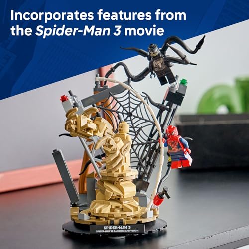 LEGO MARVEL EPIC BATTLE SPIDERMAN VS SANDMAN JUGUETE DE CONSTRUCCIÓN PARA NIÑOS Y NIÑAS JUEGO DE SUPERHÉROES CON MINIFIGURAS - 3