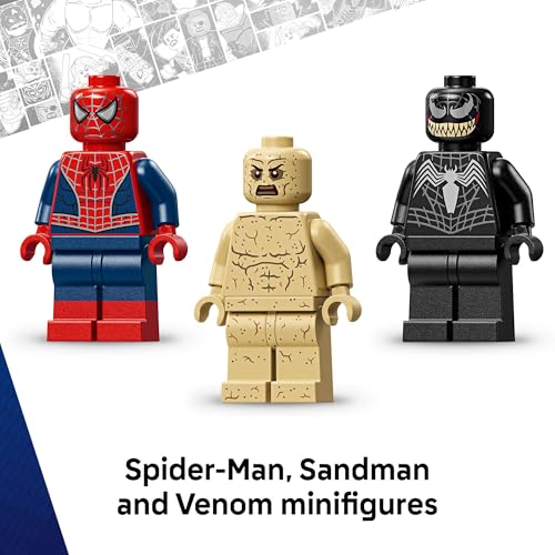 LEGO MARVEL EPIC BATTLE SPIDERMAN VS SANDMAN JUGUETE DE CONSTRUCCIÓN PARA NIÑOS Y NIÑAS JUEGO DE SUPERHÉROES CON MINIFIGURAS - 6