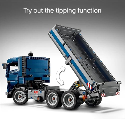 LEGO TECHNIC TIPPING CAMIÓN VOLQUETE DE JUGUETE DE CONSTRUCCIÓN PARA NIÑOS NIÑOS Y NIÑAS A PARTIR DE 9 AÑOS REGALO - 4
