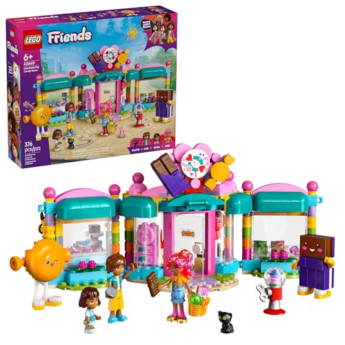 LEGO FRIENDS HEARTLAKE CITY CANDY STORE JUEGO DE CONSTRUCCIÓN DE JUGUETE JUEGO DE SIMULACIÓN PARA NIÑOS NIÑAS Y NIÑOS A PARTIR - 1