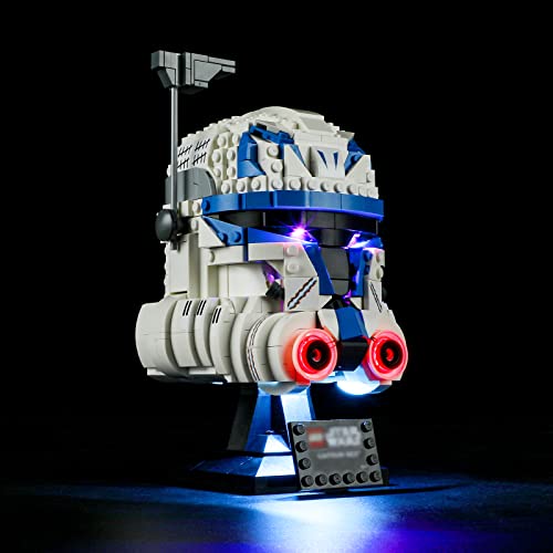 BRIKSMAX KIT DE ILUMINACIÓN LED PARA CASCO LEGO75349 CAPTAIN REX COMPATIBLE CON EL MODELO DE BLOQUES DE CONSTRUCCIÓN DE LEGO - 2