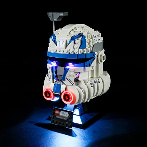 BRIKSMAX KIT DE ILUMINACIÓN LED PARA CASCO LEGO75349 CAPTAIN REX COMPATIBLE CON EL MODELO DE BLOQUES DE CONSTRUCCIÓN DE LEGO - 3
