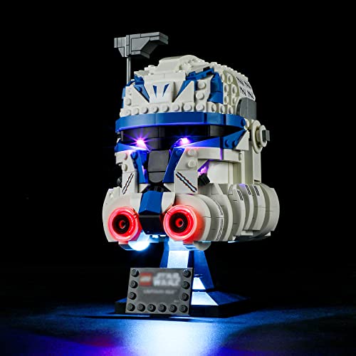 BRIKSMAX KIT DE ILUMINACIÓN LED PARA CASCO LEGO75349 CAPTAIN REX COMPATIBLE CON EL MODELO DE BLOQUES DE CONSTRUCCIÓN DE LEGO - 4