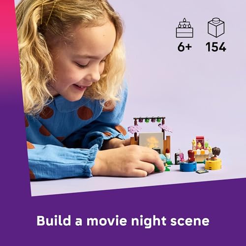 LEGO FRIENDS NOCHE DE PELÍCULA DE AMISTAD JUEGO DE CONSTRUCCIÓN DE ROLES JUEGO DE CONSTRUCCIÓN INTERACTIVO PARA NIÑAS Y NIÑOS - 2