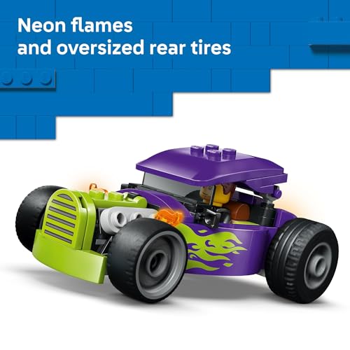 LEGO CITY HOT ROD RACE CAR BUILDING TOY PARA NIÑOS JUEGO DE SIMULACIÓN PARA NIÑOS Y NIÑAS A PARTIR DE 5 AÑOS AUTO DE JUGUETE - 3