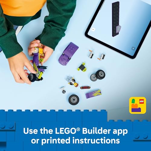 LEGO CITY HOT ROD RACE CAR BUILDING TOY PARA NIÑOS JUEGO DE SIMULACIÓN PARA NIÑOS Y NIÑAS A PARTIR DE 5 AÑOS AUTO DE JUGUETE - 6