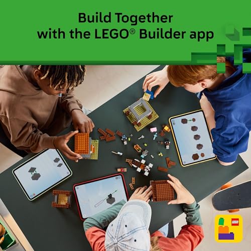 LEGO MINECRAFT THE PILLAGER OUTPOST AND RAVAGER BLOQUES DE CONSTRUCCIÓN DE VIDEOJUEGOS PARA NIÑOS NIÑOS Y NIÑAS A PARTIR - 6