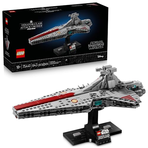 LEGO STAR WARS VENATORCLASS ATTACK CRUISER JUEGO DE CONSTRUCCIÓN PARA ADULTOS PARA HOMBRES Y PARA MUJERES A PARTIR DE 18 AÑOS - 1