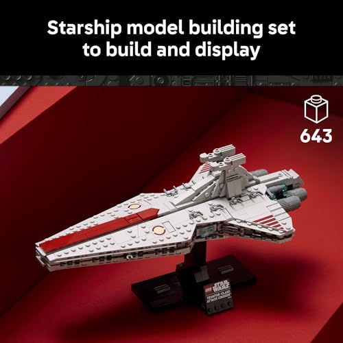 LEGO STAR WARS VENATORCLASS ATTACK CRUISER JUEGO DE CONSTRUCCIÓN PARA ADULTOS PARA HOMBRES Y PARA MUJERES A PARTIR DE 18 AÑOS - 2