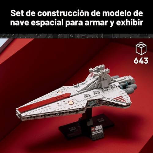 LEGO STAR WARS VENATOR-CLASS ATTACK CRUISER JUEGO DE CONSTRUCCIÓN PARA ADULTOS, HOMBRES Y MUJERES, A PARTIR DE 18 AÑOS - - 7