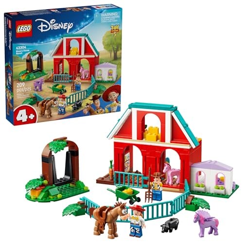 LEGO DISNEY AND PIXAR TOY STORY 5 BLAZES HORSE RANCH JUEGO DE CONSTRUCCIÓN DE DISNEY PARA NIÑAS Y NIÑOS A PARTIR DE 4 AÑOS - 1