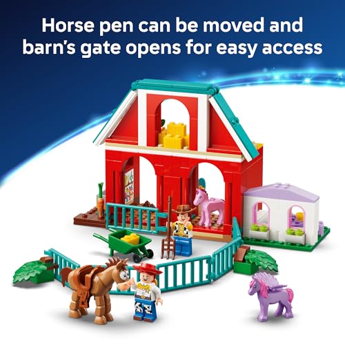 LEGO DISNEY AND PIXAR TOY STORY 5 BLAZES HORSE RANCH JUEGO DE CONSTRUCCIÓN DE DISNEY PARA NIÑAS Y NIÑOS A PARTIR DE 4 AÑOS - 6