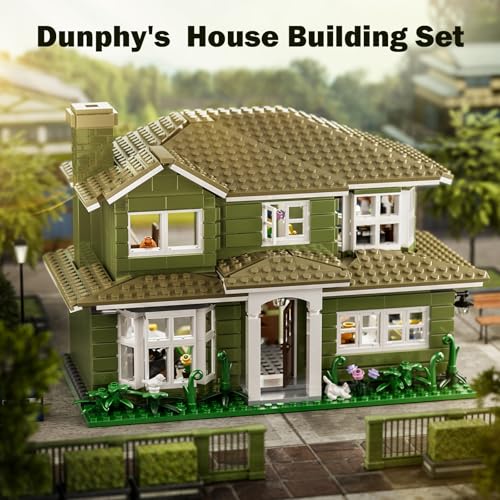 JUEGO DE CONSTRUCCIÓN DE CASA MODERNA COMEDIA FAMILIAR CÁLIDA DE SITCOMS DE TV JUEGO DE CONSTRUCCIÓN DE LA CASA DE LOS DUNPHY - 4