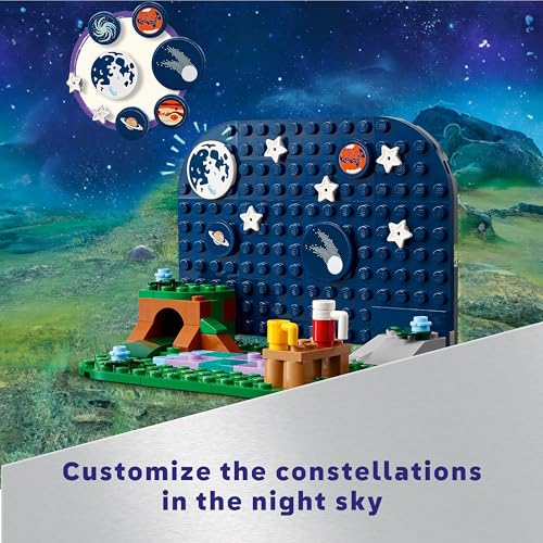 VEHÍCULO DE AVENTURA DE ACAMPADA Y OBSERVACIÓN DE ESTRELLAS LEGO FRIENDS INCLUYE 2 MINI MUÑECAS REMOLQUE DE CAMPING JUGUETES - 2