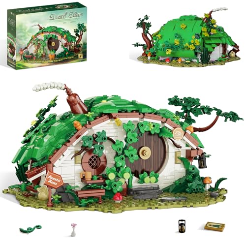 JUEGO DE CONSTRUCCIÓN INSPIRADO EN LA PELÍCULA PARA ADULTOS 1088 PIEZAS COLECCIONABLES DE CASA DE CAMPO CON PUERTAS Y PANELES - 1
