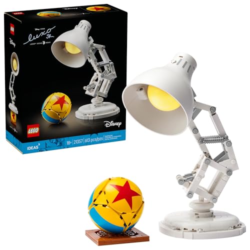 LEGO IDEAS DISNEY PIXAR LUXO JR JUEGO DE DECORACIÓN DE HABITACIÓN Y CONSTRUCCIÓN PARA ADULTOS DECORACIÓN DE OFICINA Y ESCRITORIO - 1