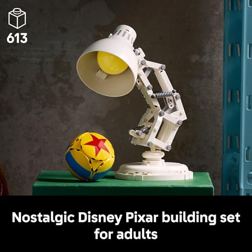 LEGO IDEAS DISNEY PIXAR LUXO JR JUEGO DE DECORACIÓN DE HABITACIÓN Y CONSTRUCCIÓN PARA ADULTOS DECORACIÓN DE OFICINA Y ESCRITORIO - 2