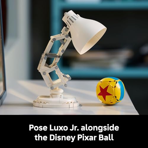 LEGO IDEAS DISNEY PIXAR LUXO JR JUEGO DE DECORACIÓN DE HABITACIÓN Y CONSTRUCCIÓN PARA ADULTOS DECORACIÓN DE OFICINA Y ESCRITORIO - 5