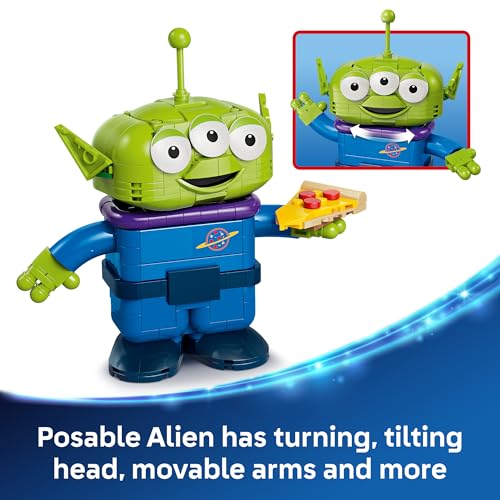 LEGO DISNEY AND PIXAR TOY STORY ALIEN WITH PIZZA PLANET ROCKET RIDE JUGUETE DE CONSTRUCCIÓN PARA NIÑAS Y NIÑOS A PARTIR DE 9 - 6