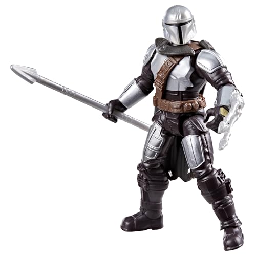 STAR WARS ACTIONVERSE THE MANDALORIAN FIGURA DE ACCIÓN Y ACCESORIOS DE 45 PULGADAS ESTANTE DE ALMACENAMIENTO DE ACCESORIOS - 1