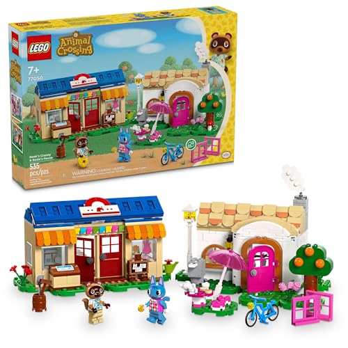 LEGO ANIMAL CROSSING NOOKS CRANNY ROSIES HOUSE JUGUETE DE VIDEOJUEGO PARA CONSTRUIR PARA NIÑOS INCLUYE 2 FIGURAS DE JUGUETE - 1