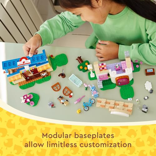 LEGO ANIMAL CROSSING NOOKS CRANNY ROSIES HOUSE JUGUETE DE VIDEOJUEGO PARA CONSTRUIR PARA NIÑOS INCLUYE 2 FIGURAS DE JUGUETE - 3