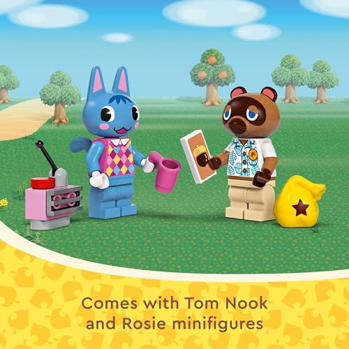 LEGO ANIMAL CROSSING NOOKS CRANNY ROSIES HOUSE JUGUETE DE VIDEOJUEGO PARA CONSTRUIR PARA NIÑOS INCLUYE 2 FIGURAS DE JUGUETE - 6