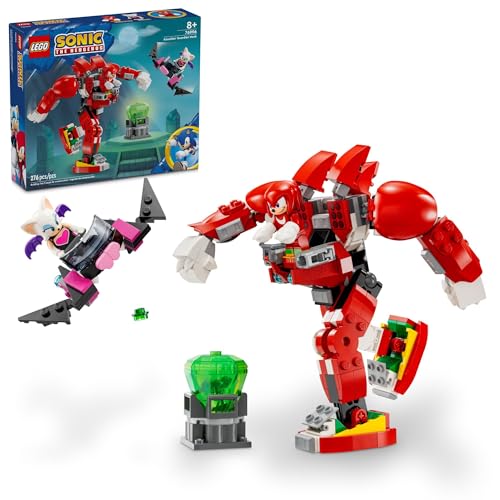 LEGO SONIC THE HEDGEHOG SET DE CONSTRUCCIÓN DE MECH GUARDIAN DE KNUCKLES JUGUETE DE SONIC PARA NIÑOS FIGURA DE ACCIÓN - 1