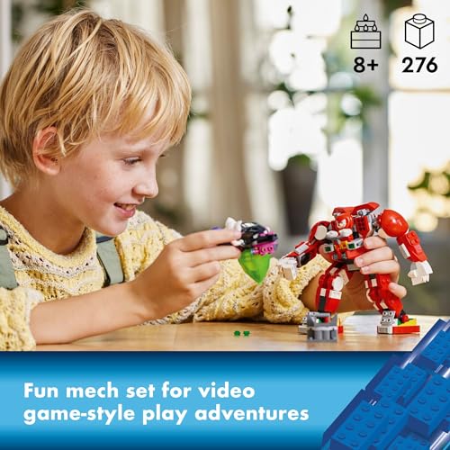 LEGO SONIC THE HEDGEHOG SET DE CONSTRUCCIÓN DE MECH GUARDIAN DE KNUCKLES JUGUETE DE SONIC PARA NIÑOS FIGURA DE ACCIÓN - 2