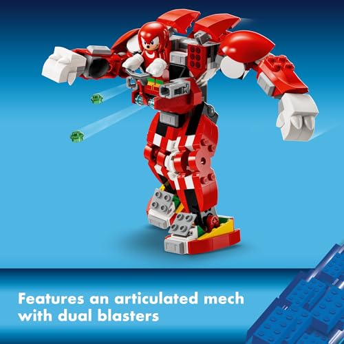 LEGO SONIC THE HEDGEHOG SET DE CONSTRUCCIÓN DE MECH GUARDIAN DE KNUCKLES JUGUETE DE SONIC PARA NIÑOS FIGURA DE ACCIÓN - 3