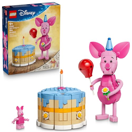 LEGO DISNEY LA DIVERSIÓN DEL CUMPLEAÑOS DE PIGLET JUGUETE DE CONSTRUCCIÓN WINNIE THE POOH PARA NIÑAS Y NIÑOS EDADES 9 REGALO - 1