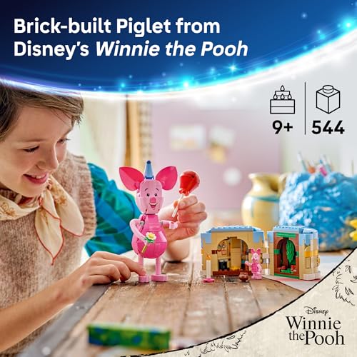 LEGO DISNEY LA DIVERSIÓN DEL CUMPLEAÑOS DE PIGLET JUGUETE DE CONSTRUCCIÓN WINNIE THE POOH PARA NIÑAS Y NIÑOS EDADES 9 REGALO - 2