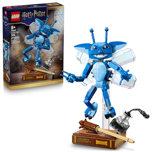 LEGO HARRY POTTER CORNISH PIXIE JUGUETE DE CONSTRUCCIÓN PARA NIÑAS Y NIÑOS ESTANTE DE LIBROS O DECORACIÓN DE DORMITORIO - 1