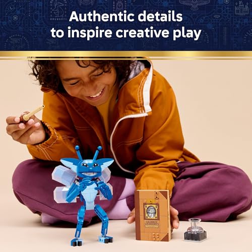 LEGO HARRY POTTER CORNISH PIXIE JUGUETE DE CONSTRUCCIÓN PARA NIÑAS Y NIÑOS ESTANTE DE LIBROS O DECORACIÓN DE DORMITORIO - 4