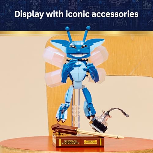 LEGO HARRY POTTER CORNISH PIXIE JUGUETE DE CONSTRUCCIÓN PARA NIÑAS Y NIÑOS ESTANTE DE LIBROS O DECORACIÓN DE DORMITORIO - 6