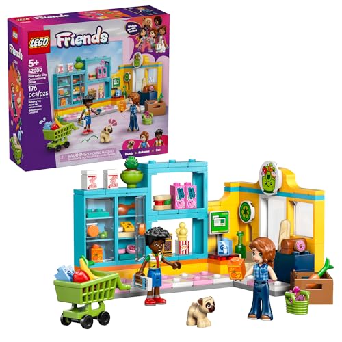 LEGO FRIENDS HEARTLAKE CITY CONVENIENCE STORE JUGUETE DE CONSTRUCCIÓN PARA NIÑAS Y NIÑOS JUEGO DE SIMULACIÓN PARA NIÑOS A PARTIR - 1