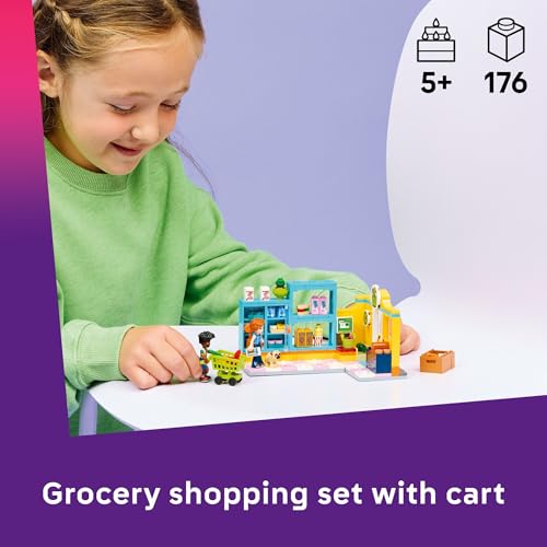 LEGO FRIENDS HEARTLAKE CITY CONVENIENCE STORE JUGUETE DE CONSTRUCCIÓN PARA NIÑAS Y NIÑOS JUEGO DE SIMULACIÓN PARA NIÑOS A PARTIR - 2