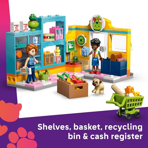 LEGO FRIENDS HEARTLAKE CITY CONVENIENCE STORE JUGUETE DE CONSTRUCCIÓN PARA NIÑAS Y NIÑOS JUEGO DE SIMULACIÓN PARA NIÑOS A PARTIR - 3