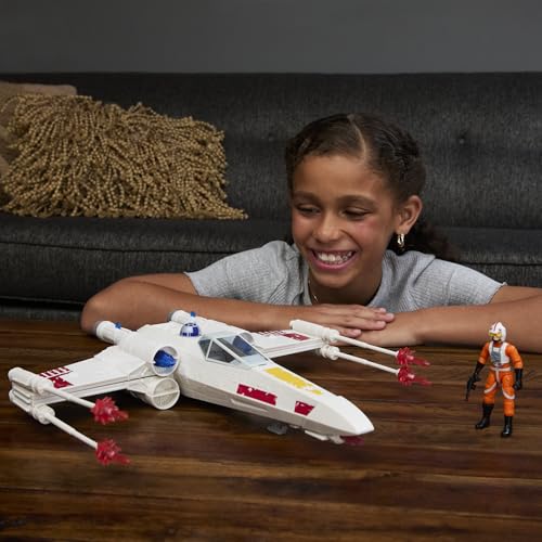 STAR WARS EPIC WORLD OF ACTION LUKE SKYWALKERS FORCE STRIKE XWING FIGURA DE ACCIÓN Y VEHÍCULO A ESCALA DE 4 PULGADAS JUGUETES - 3