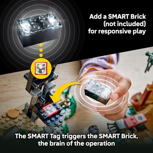 LEGO STAR WARS SMART PLAY YODAS HUT AND JEDI TRAINING JUGUETE DE CONSTRUCCIÓN PARA JUEGOS DE ROL SET COMPATIBLE CON 2 ETIQUETAS - 6