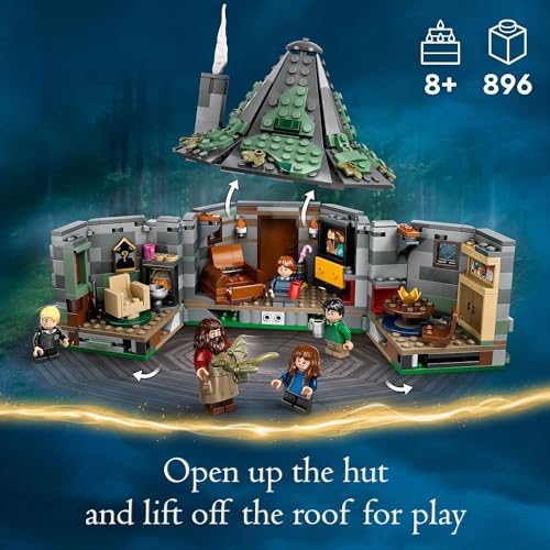 LEGO HARRY POTTER CHOZA DE HAGRID UNA VISITA INESPERADA JUGUETE DE HARRY POTTER PARA NIÑOS Y NIÑAS A PARTIR DE 8 AÑOS - 3