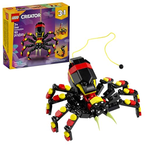 LEGO CREATOR 31159 JUGUETE DE ARAÑA SORPRENDENTE DE ANIMALES SALVAJES 3 EN 1 JUGUETE DE CONSTRUCCIÓN CON 3 OPCIONES - 1