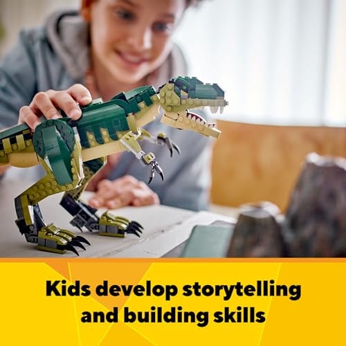 LEGO CREATOR 3 EN 1 T REX TOY JUEGO DE CONSTRUCCIÓN DE JUGUETE DE DINOSAURIO PARA NIÑOS NIÑOS Y NIÑAS A PARTIR DE 9 AÑOS 3 - 5