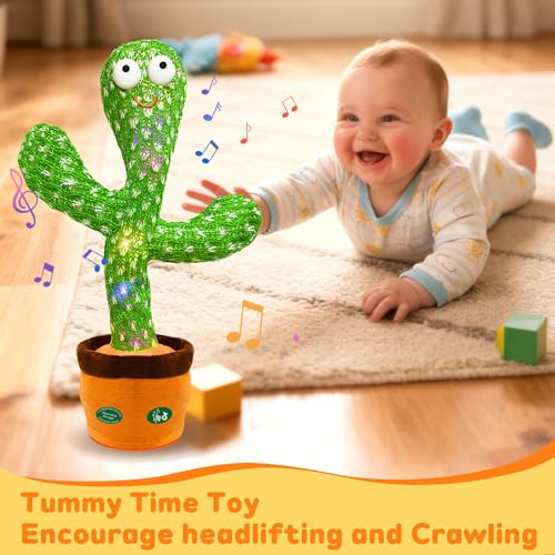 JUGUETES INTERACTIVOS PARA BEBÉS QUE BAILAN Y HABLAN DIVERTIDO REGALO PARA BEBÉS DE 6 A 18 MESES REGISTRO MUSICAL CANTANTE - 4