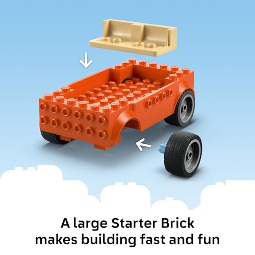 LEGO BLUEY VIAJE EN AUTO FAMILIAR Y PLAYA DE BLUEY JUGUETE DE CONSTRUCCIÓN EDUCATIVO PARA NIÑOS DE 4 AÑOS INCLUYE - 3