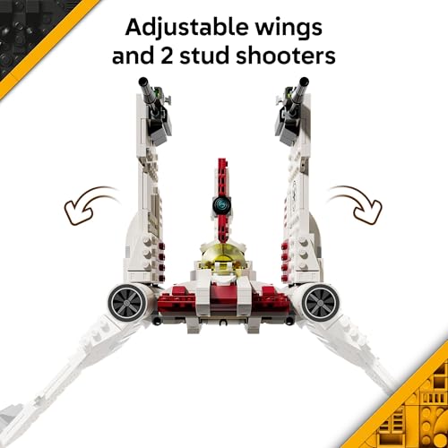 LEGO STAR WARS THE CLONE WARS V19 TORRENT STARFIGHTER JUGUETE DE CONSTRUCCIÓN JUEGO DE SIMULACIÓN PARA NIÑOS Y NIÑAS A PARTIR - 3